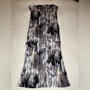 Fashion Nova Strapless Work Of Art Dress